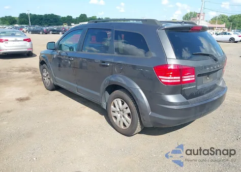 2016 Dodge Journey Se из США, поврежденный, VIN 3C4PDCAB7GT105412